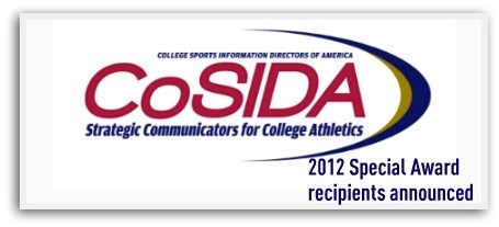 2012 CoSIDA Special Awards honorees announced